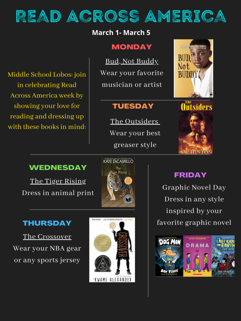 5th-8th Grade Spirit Week